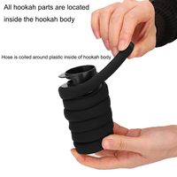 Chicha Arabe Exclusive E-Commerce Transfrontalier, Très Demandée – Narguilé Portable Voiture et Extérieur