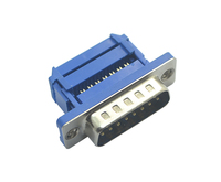 Connecteur DB15 D-Sub Mâle/Femelle à Sertir IDC, Montage sur Carte PCB, Angle Droit, Câble de 1,5m à 20m pour Caméra Intra-orale - Vente en Gros