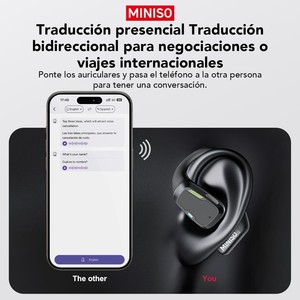 Tai nghe Bluetooth <span class=keywords><strong>MINI</strong></span> so M98 Chất lượng âm thanh HiFi Màn hình HD Độ bền lâu Tai nghe chơi <span class=keywords><strong>game</strong></span> thể thao Dịch thuật AI - Product Image 5