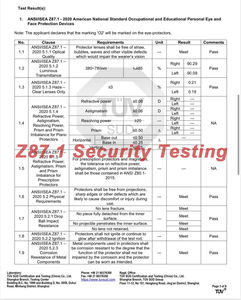 3408 نظارات رياضية خارجية عالية الجودة بشعار مخصص بمعيار Z87.1 كنظارات شمسية للسلامة بمعيار As/nzs 1337.1 - Product Image 2
