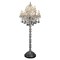 Bougie de style européen, lampes sur pied en cristal, luminaires décoratifs, combinaison de haute qualité d'art et de praticité