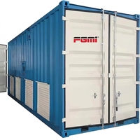 Compresseur d'air à vis conteneurisé 185 CFM, certifié CE ISO9001, isolé thermiquement pour climat froid, anti-poussière, diesel, pour forage de roche et exploitation minière