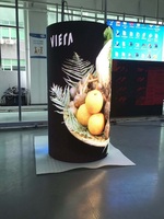 Meilleur écran LED flexible ultra-mince modulaire 100 mètre carré Ledwall écran d'affichage vertical souple incurvé 6MM 4.8MM 3MM 1.875MM