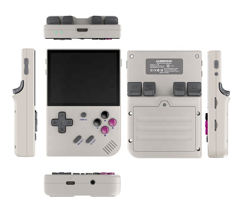 RG35XX Plus Retro Handheld - 5000+ Games, Wireless Control