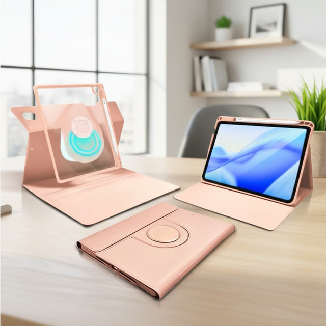 360 Rotating Magnetic Adjustable Acrylic Table Case for iPad 10.5 Cover Case with Magnetic Adjustment Features