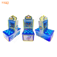 Machine de jeu d'arcade à monnayeur au design unique, 220V, jeu de frappe au marteau pour enfants, divertissement amusant, anglais, 1-2 joueurs