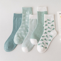 Chaussettes mi-mollet en coton de haute qualité, confortables, respirantes, antidérapantes, à séchage rapide, absorbant la transpiration, personnalisables, pour le printemps et l'été
