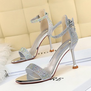 Sandalias de Tacón para Mujer, Último Diseño, Proveedor de Zapatos, Moda Retro, Sandalias con Logotipo Personalizado 2025, Tacones para Mujer - Product Image 3