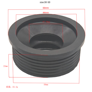 I connettori a manicotto in gomma Ningbo Jutye per tubi di drenaggio sifonici vengono utilizzati per sifonare i lavabi - Product Image 2