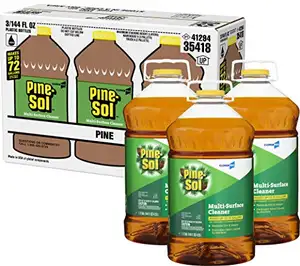 Pembersih Multi-permukaan Pine-Sol 35418, Aroma Pinus, Botol 144 Ons [Casing 3]