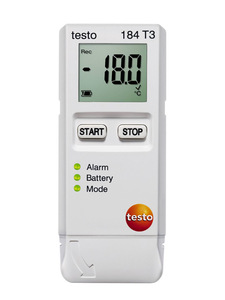 Termómetro Industrial IR USB Tipo Testo 184-T3 con Registrador de Temperatura y Humedad, ABS para Cadena de Frío de Alimentos, OEM Testo 184-T3 A - Product Image 1
