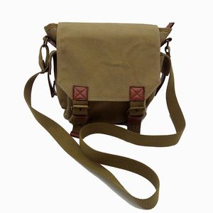 Sac à bandoulière petit format, sacoche de voyage vintage décontractée, sac messager pour homme et femme, fabriqué en usine BSCI - Product Image 2