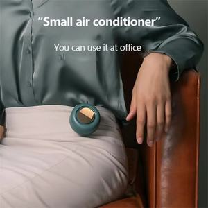 Ventilateur électrique portable mini à clipser sur la ceinture, rechargeable, mains libres, avec fonction de batterie externe - Product Image 2