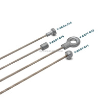 Kit de suspension léger en acier inoxydable avec pince à câble pour système de suspension de tableaux