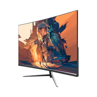 Monitor de juego Pantalla de Vidrio Curvo sin marco UHD 24 pulgadas 27 pulgadas 2K Monitor de PC para e-sport 144/165Hz