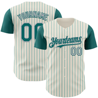 Vente en gros Maillot de baseball personnalisé Maillot de baseball de l'équipe vierge col en v pour hommes Maillot de t-shirts de baseball à boutons complets