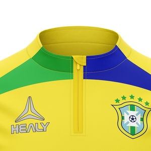 Chaqueta de entrenamiento de fútbol ajustada ropa deportiva para hombre 100% poliéster personalizada - Product Image 3
