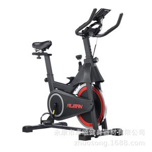 Bicicleta estática vertical Ailiman con resistencia magnética ajustable para ejercicios en casa, moldeamiento corporal y entrenamiento de ciclismo. - Product Image 4