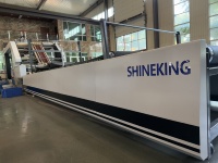 Máquina Laminadora de Cartón Corrugado con Motor Eléctrico ShineKing al Mejor Precio, con Engranaje de Rodamiento PLC, Alta Eficiencia, Fácil de Operar