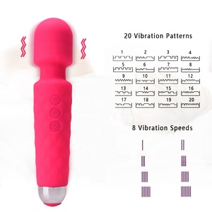 Masturbadores femeninos de frecuencia con 10 vibraciones, productos sexuales para adultos, estimulador erótico de clítoris, Juguetes sexuales para parejas, varita AV, vibrador masajeador - Product Image 2