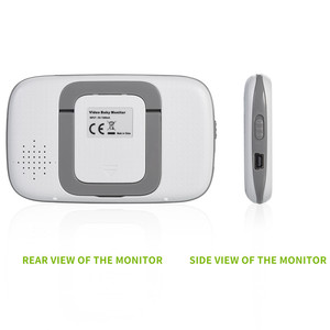 Factory Direct Sales VB603 Baby <strong>Monitor</strong> with Lullaby Playing Feeding Alarm Functions - Product Image 4