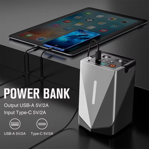 All-in-One araba atlama marş 1000A 8000mah lityum pil ile USB-C ve acil hava pompası kamyon kullanımı için 12 ay garanti - Product Image 3