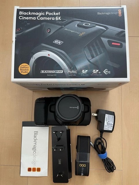HFT Professional Blackmagic Pocket Cinema Camera 6K Black Wholesale