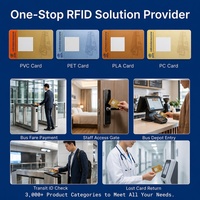 Carte intelligente sans contact RFID Ntag(R)213 en PVC, codage de puce personnalisé, fournisseur en gros d'usine