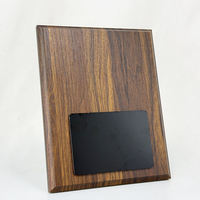 Plaque en bois personnalisée, plaque de sublimation noire, plaque en bois pour certificat