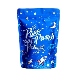 Custom Printed Laminated Material Snacks <b>Bag</b> Smell Proof Stand up Pouch with Zipper for Chocolate Cookies Packaging - Product Image 6