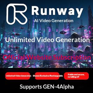 Convertidor <span class=keywords><strong>de</strong></span> Video <span class=keywords><strong>de</strong></span> Texto a Video HD Oficial <span class=keywords><strong>de</strong></span> Runway Member Gen-4 Gen-3 <span class=keywords><strong>Sin</strong></span> <span class=keywords><strong>Marca</strong></span> <span class=keywords><strong>de</strong></span> <span class=keywords><strong>Agua</strong></span>, Gráficos y Multimedia <span class=keywords><strong>de</strong></span> China - Product Image 3