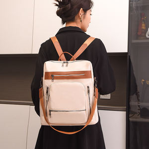 2025 mochila De moda para mujer, bolso De cuero De lujo, bolsos De hombro individuales para niñas, mochila impermeable, Bolsos De Cuero - Product Image 4