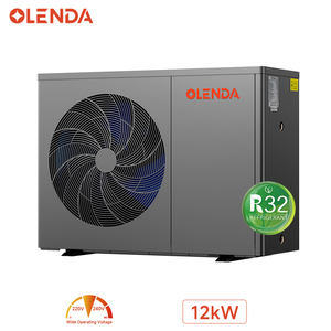 Тепловой насос воздух-вода CE A+++ 12 кВт с инвертором EVI, хладагент R32, высокоэффективный, накопительный, металлический корпус, гарантия 3 года - Product Image 1