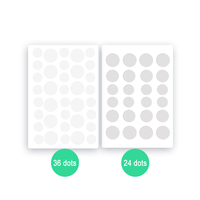 Patch hydrocolloïde étanche de marque privée pour l'acné Patchs adhésifs pour l'acné