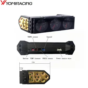 Nippon Seiki defi df14405 mét [Din-Gauge] con trỏ màu trắng/đen quay số/ánh sáng trắng 10 nền ánh sáng màu sắc có sẵn - Product Image 4