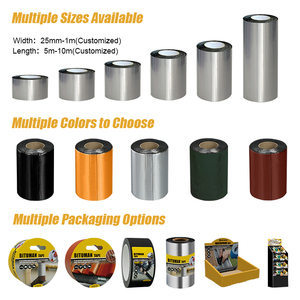 <span class=keywords><strong>Bande</strong></span> d'étanchéité bitumineuse <span class=keywords><strong>autocollante</strong></span> anti-fuite en aluminium pour toiture – Offre spéciale - Product Image 3