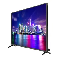 Fábrica smart tv 43 pulgadas televisión de plástico delgado marco para la venta