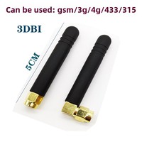 Antenne IoT pliable compacte GSM 3G 4G 5G WIFI 433 315 915 MHz avec connecteur pour modèle de bâton de colle