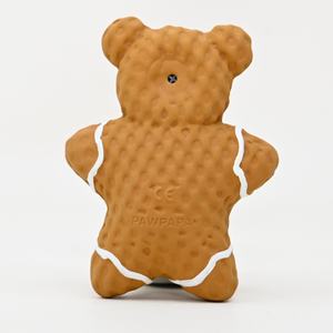 2025 yeni ürün noel ayı yavru köpekler için interaktif Bite lateks diş sağlık ses oyuncaklar - Product Image 5