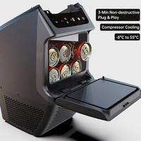 Réfrigérateur arrière Colku MY-5 pour Tesla Model Y, compresseur 12V, mini-réfrigérateur-congélateur pour console, installation non destructive
