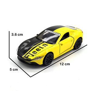 Modèle de simulation en alliage à l'échelle 1/36, SUV tout-terrain avec portes ouvrables, à rétrofriction, moulé sous pression, pour enfants - Vente en gros - Product Image 3