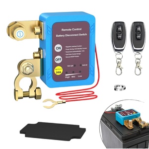 Interruttore di Disconnessione <span class=keywords><strong>Batteria</strong></span> CLIPOL 12V 240A con <span class=keywords><strong>Telecomando</strong></span>, Interruttore Isolatore <span class=keywords><strong>Batteria</strong></span> per SUV RV ATV - Product Image 1