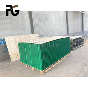 Bán buôn chim lưới hàng rào vườn thú chuồng Vẹt lưới trang trại ranh giới hàng rào 3D cong dây lưới Bảng điều chỉnh hàng rào lưới - Product Image 6