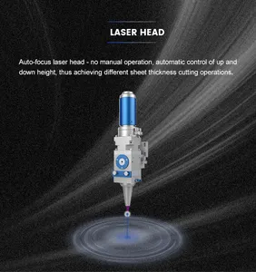 MKLASER cncTube Découpe laser Chargement automatique Fibre Laser Tube Tube coupe tube carré tubes ronds et métaux tubulaires coupe