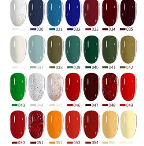 ยาทาเล็บเจลยูวี 12 มล. 84 สี แบบลอกออกได้ แห้งเร็ว ติดทนนาน ชุดยาทาเล็บเจลสี สำหรับตกแต่งเล็บ ทำเล็บมือ ร้านทำเล็บ ขายส่ง - Product Image 5