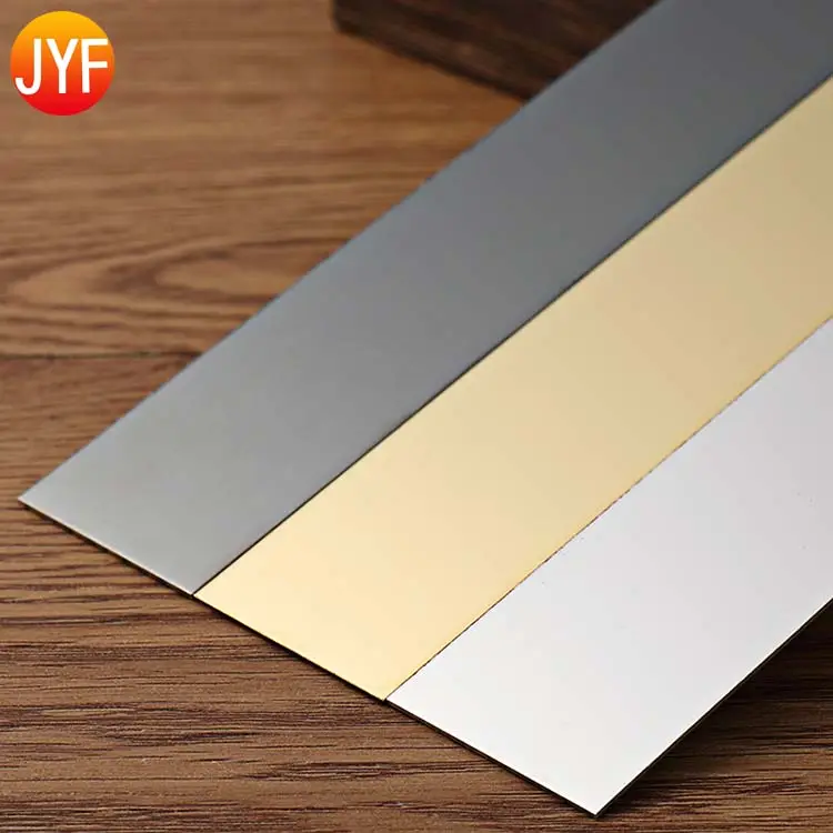 S04054 New Product Metal Brown Anti-Fingerprint Brushed Stainless Steel Angle Trim For Elevator