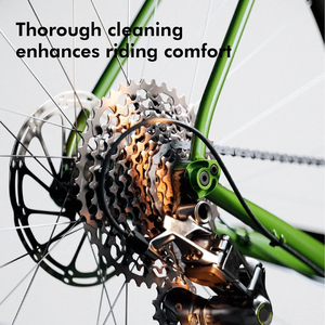 Kit de nettoyage et lubrifiant pour chaîne de vélo 120 ml, parfum citron, dégraissant, détachant, kit de nettoyage de transmission de vélo, logo personnalisé OEM - Product Image 6