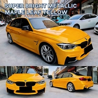 Película de Vinilo Transparente Naranja Autoadhesiva de Lujo PET al por Mayor de Fábrica, 6-8mil, Adhesivo para Automóviles, Cambia de Color, Resistente a la Arena, 99% UV