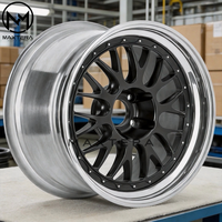 Rines de Aleación Maxtera Forjados Estilo E88 Personalizados para Autos de Pasajeros Porsche 911, BMW M3 M4, Mustang, Corvette, Camaro, Audi RS GT-R