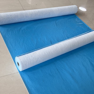 50M 180g/m² pintor antideslizante revestimiento de fieltro pintor de suelo fieltro pintor azul polar suelo protector fieltro en rollo - Product Image 3